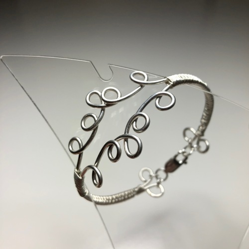 Curly Wrap Bangle | SilverTales | Hand Crafted Jewellery