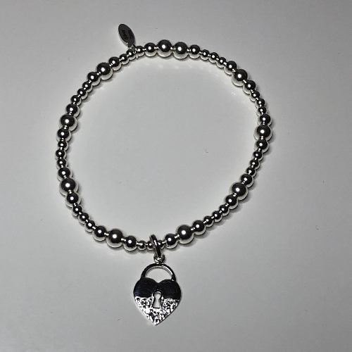 Heart Locket Silver Bracelet | SilverTales | Hand Crafted Jewellery