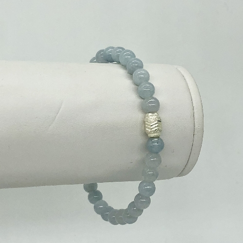 Aquamarine Jade  | SilverTales | Hand Crafted Jewellery