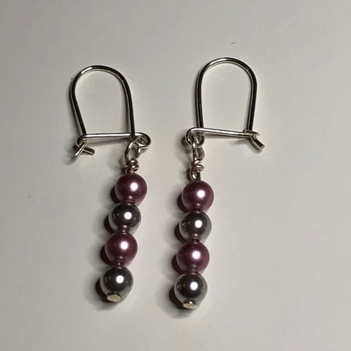 Just The Pearls Earrings | SilverTales | Hand Crafted Jewellery