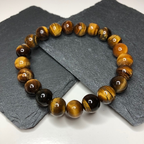 Tiger Eye Stretch Bracelet | SilverTales | Hand Crafted Jewellery