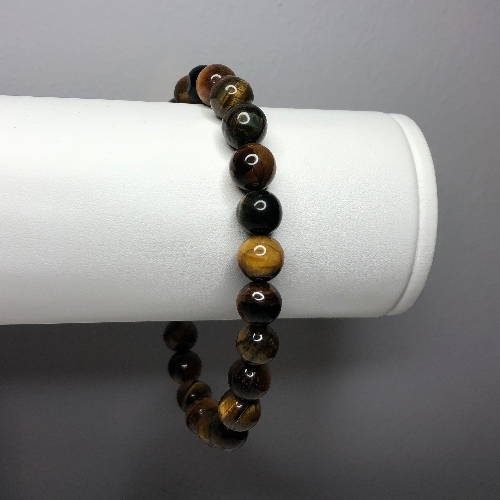 Tiger Eye Stretch Bracelet | SilverTales | Hand Crafted Jewellery