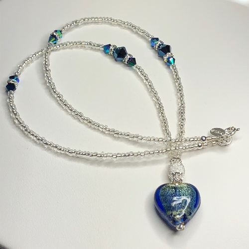 Murano Heart  | SilverTales | Hand Crafted Jewellery