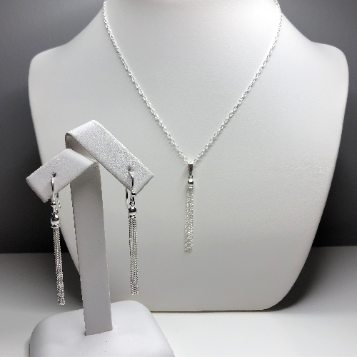 Tassel Set in Sterling Silver | SilverTales | Hand Crafted Jewellery